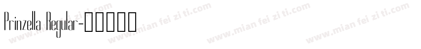 Prinzella Regular字体转换
